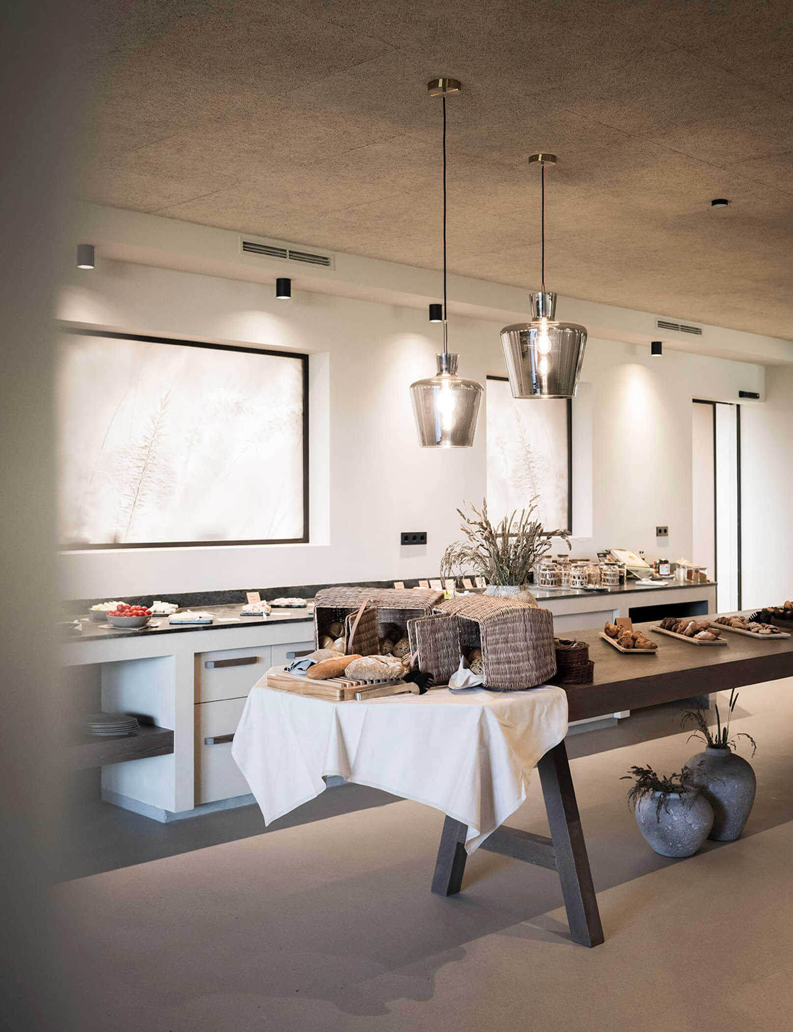 Frühstücksbuffet mit diversen Backwaren - Hotel Patris