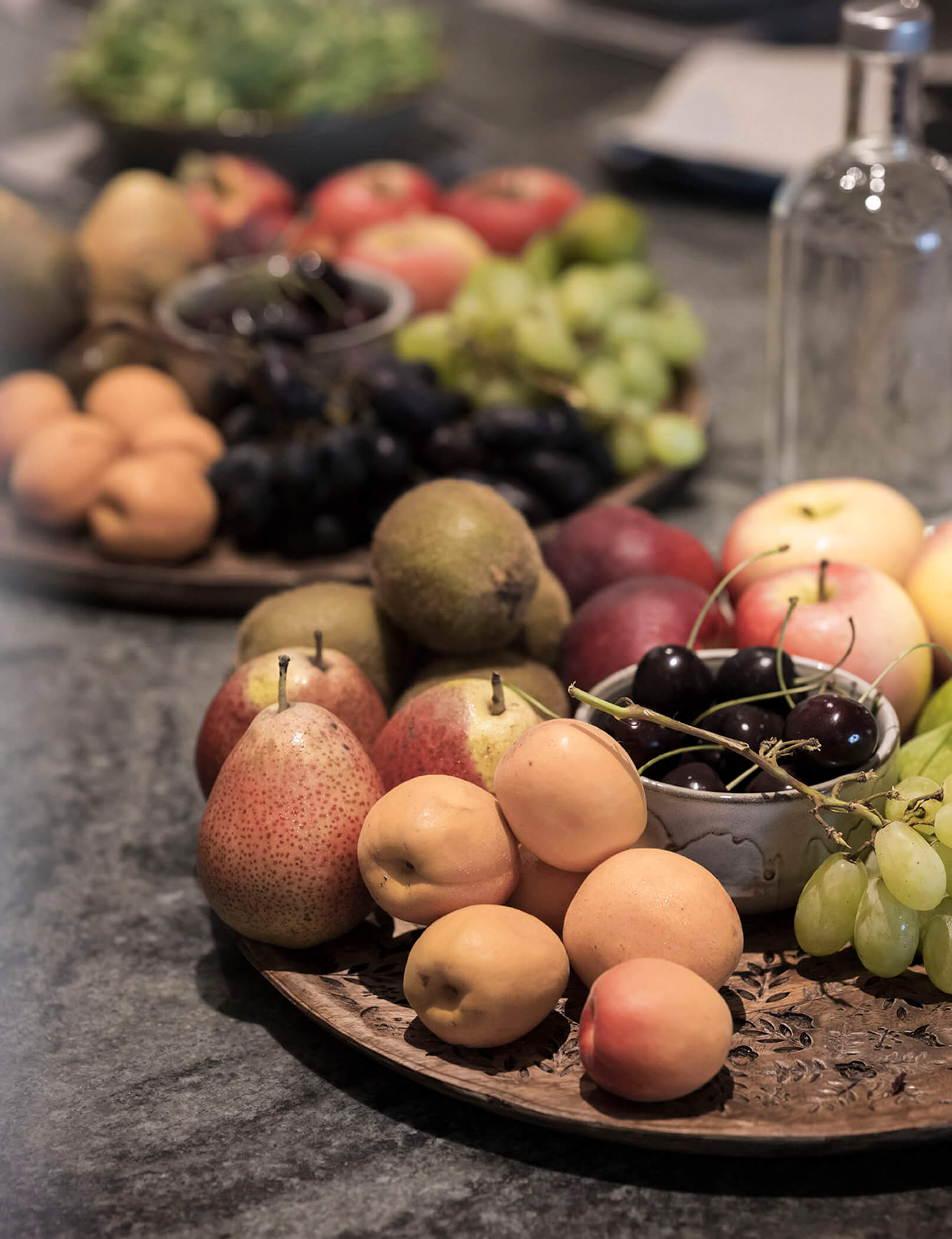 Buffet mit verschiedenen Früchten - Hotel Patris